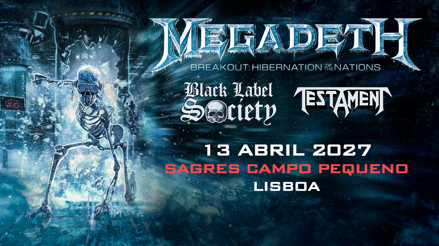 Megadeth Evento 2027